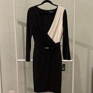 Ralph Lauren Black and White Dress